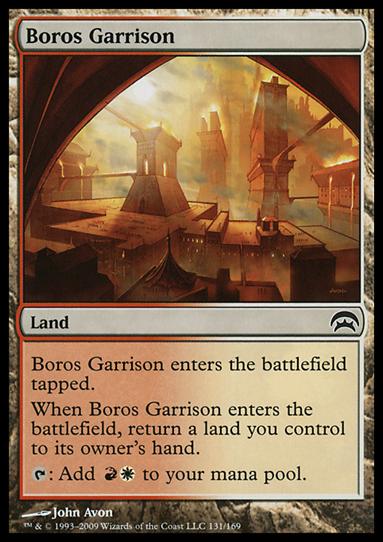 Magic the Gathering: Planechase (Base Set) card 131 Boros Garrison