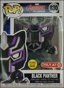 POP! Marvel figure 830-B Black Panther