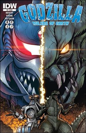 Godzilla: Rulers of the Earth issue 6 Matt Frank Cover