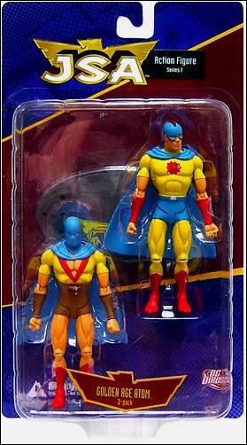 JSA (Series 1) figure 2 Golden Age Atom 2 Pack