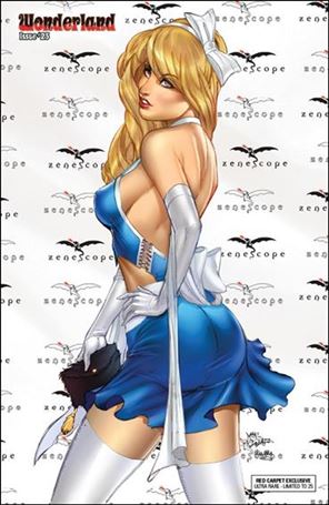 Grimm Fairy Tales Presents Wonderland issue 25-H Mike DeBalfo Red Carpet Ultra Rare Cover 1/25