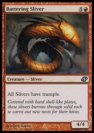 Magic the Gathering: Planar Chaos (Base Set) card 95 Battering Sliver