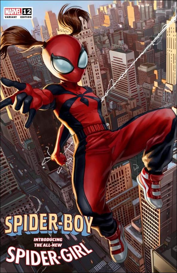 Spider-Boy (2023) issue 12-J Retailer Exclusive Ivan Talavera Trade Dress Cover