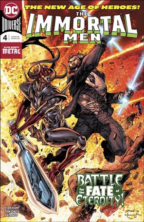 Immortal Men issue 4 Jim Lee Cover