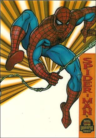 Marvel Universe: Series 5 (Suspended Animation Subset) card 6 Spider-Man