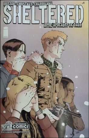 Sheltered issue 1-E Jonnie Christmas Yesteryear Comics Cover 1/1000