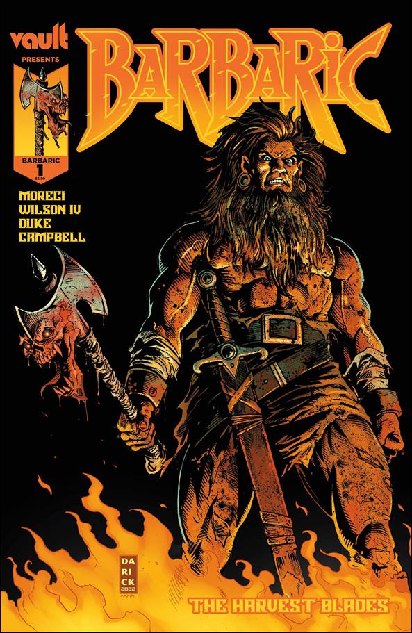 Barbaric: The Harvest Blades issue 1-H Darick Robertson 1:100 Cover