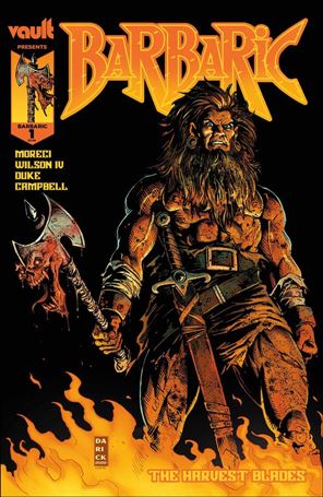 Barbaric: The Harvest Blades issue 1-H Darick Robertson 1:100 Cover