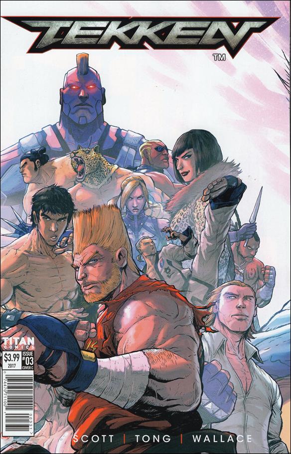 Tekken: Blood Feud issue 3-C Andie Tong Cover