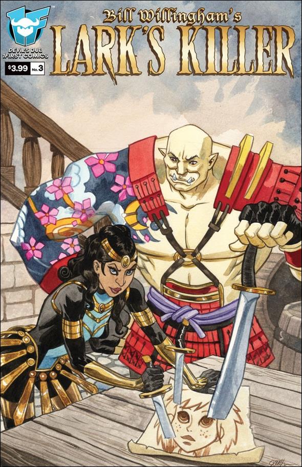 Lark's Killer issue 3 Jill Thompson Cover