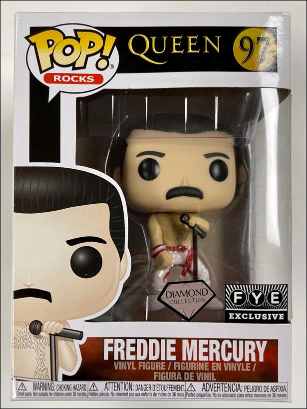 Pop! Rocks figure 97 Freddie Mercury (fye Diamond)