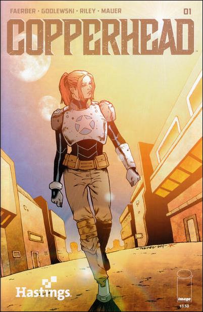Copperhead issue 1-D Brent Peeples Hastings Cover