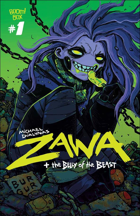 Zawa + The Belly of the Beast issue 1-E Michael Dialynas 1:Store Cover