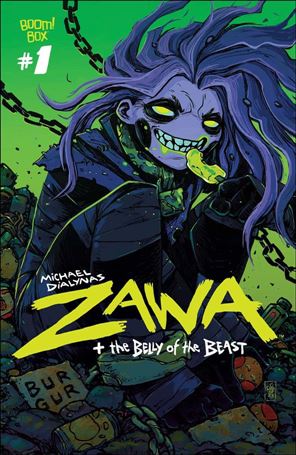 Zawa + The Belly of the Beast issue 1-E Michael Dialynas 1:Store Cover