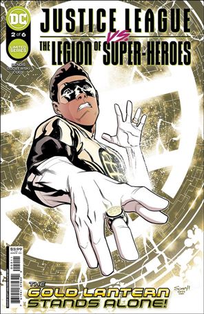 Justice League vs the Legion of Super-Heores issue 2 Scott Godlewski Cover