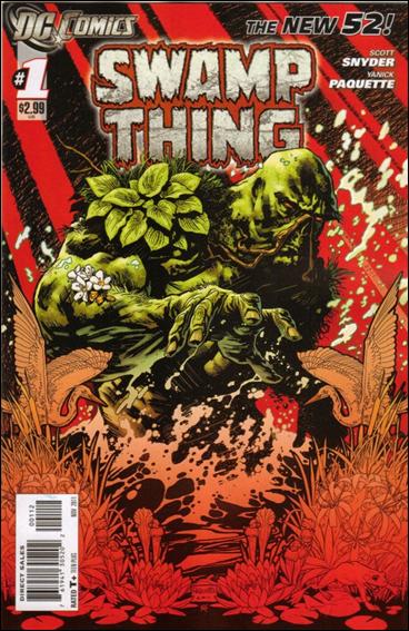 Swamp Thing (2011) issue 1-B Red Cover (2nd Printing)