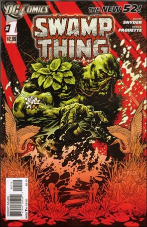 Swamp Thing (2011) issue 1-B Red Cover (2nd Printing)