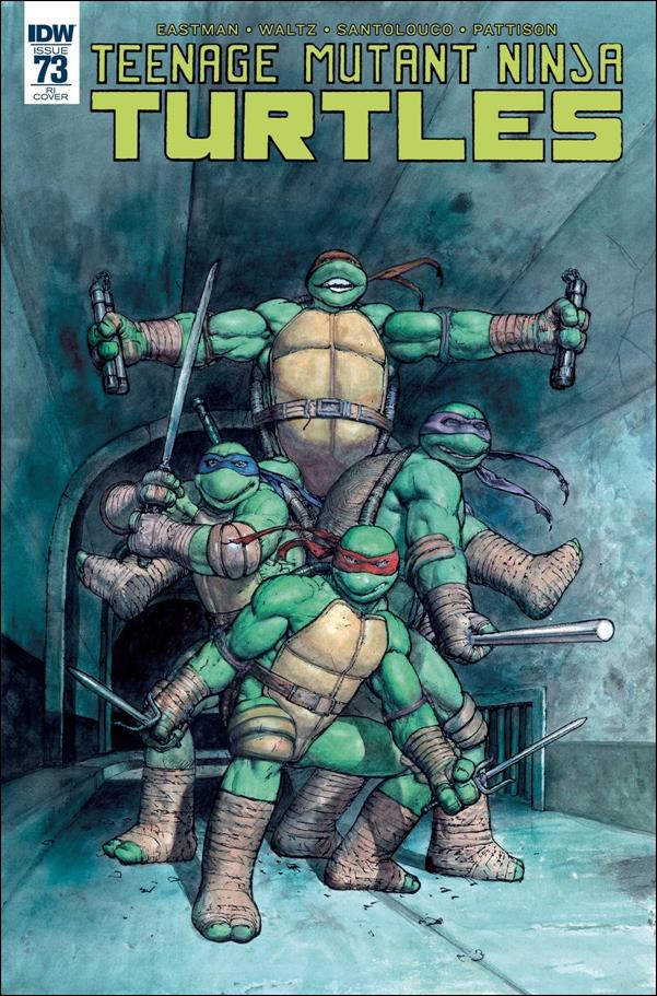 Teenage Mutant Ninja Turtles (2011) issue 73-C Julio Das Pastoras 1:10 Cover