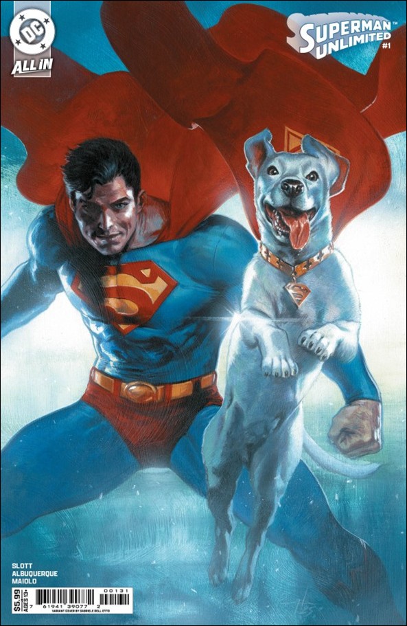 Superman Unlimited (2025) issue 1-C Gabriele Dell'Otto Cardstock Cover