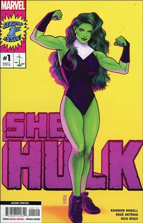 She-Hulk (2022) issue 1-T Jen Bartel Cover (2nd Printing)
