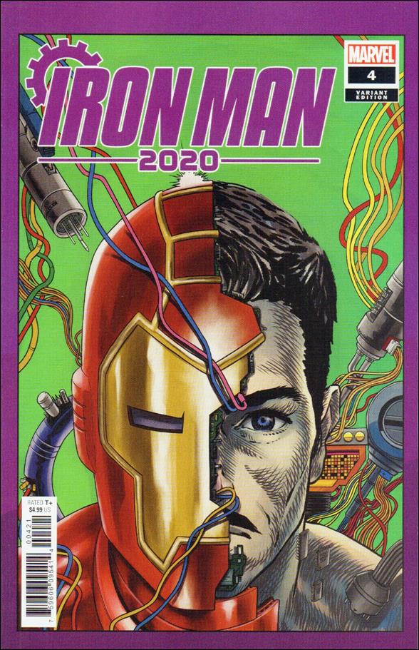 Iron Man 2020 (2020) issue 4-C Superlog Cover