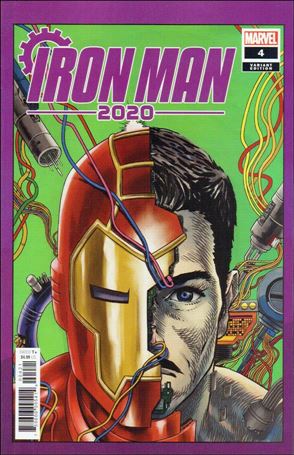 Iron Man 2020 (2020) issue 4-C Superlog Cover