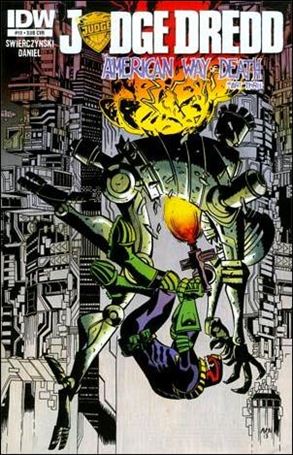 Judge Dredd (2012) issue 19-B Michael Avon Oeming Subscription Cover
