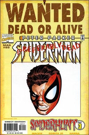 Spider-Man (1990) issue 89-B Wanted Poster Cover