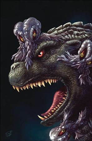 Godzilla: Here There be Aliens issue 2-C Fero Peniche Virgin 1:25 Cover