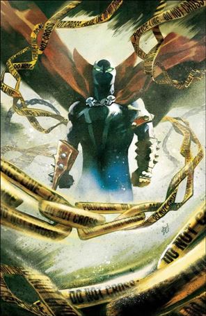 Spawn: Unwanted Violence issue 2-B Michael del Mundo Virgin Cover