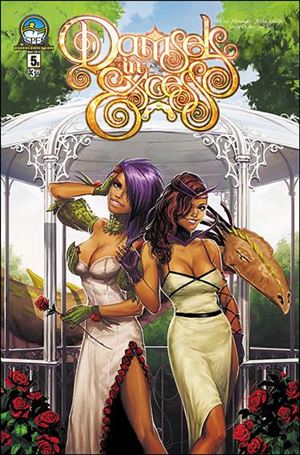 Damsels in Excess issue 5-B Adrea Merloni Cover