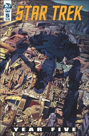 Star Trek: Year Five issue 5 Stephen Thompson Cover