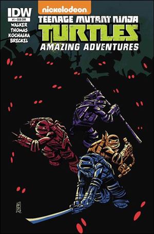 Teenage Mutant Ninja Turtles Amazing Adventures issue 1-B Andy Suriano Subscription Cover