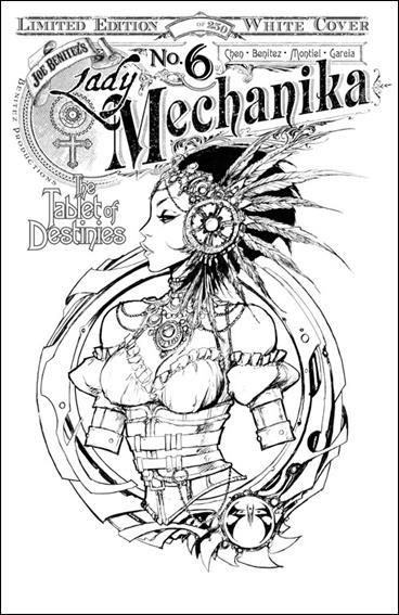 Lady Mechanika: The Tablet of Destinies issue 6-F Joe Benitez White Cover 1/250