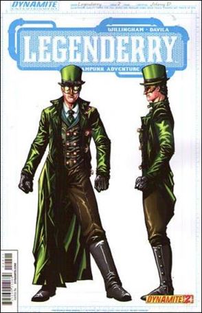 Legenderry: A Steampunk Adventure issue 2-B Johnny Desjardins 1:25 Green Hornet Concept Cover