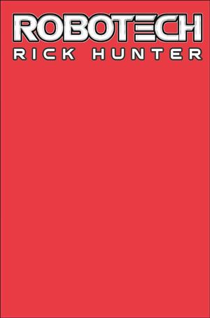 Robotech: Rick Hunter issue 1-F Blank Sketch  Cover