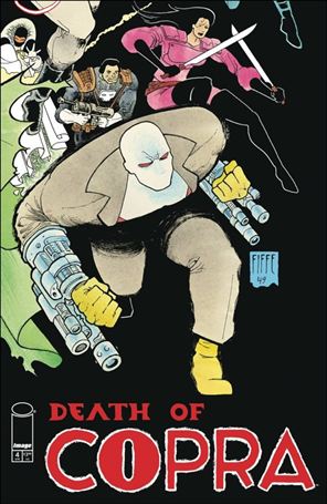 Death of Copra issue 4-C Michel Fiffe Connecting 1:15 Cardstock Cover