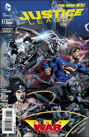 Justice League (2011) issue 22-B Polybagged Ivan Reis Cover Combo Pack