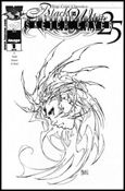 Top Cow Classics in Black and White: Witchblade issue 25-B Sketch Cover