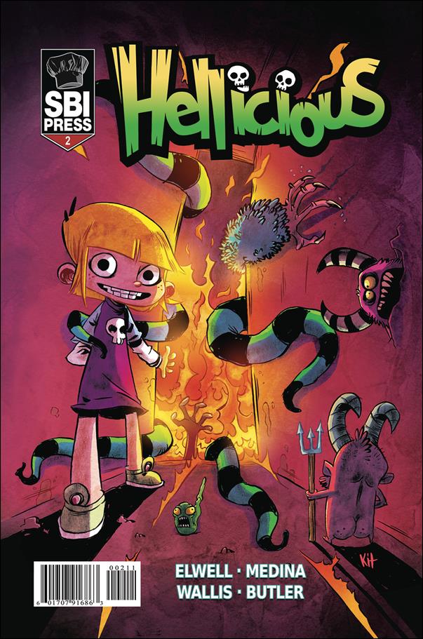 Hellicious issue 2 Standard Cover