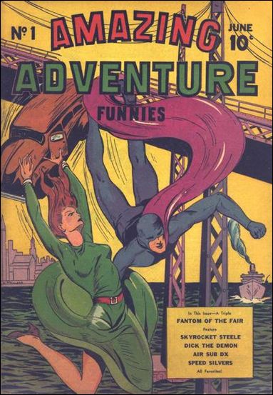 Amazing Adventure Funnies issue 1
