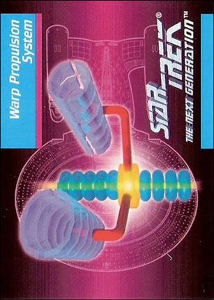 Star Trek: The Next Generation - Inaugural Edition (Base Set) card 102 Warp Propulsion System
