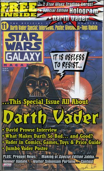 Star Wars Galaxy issue 11 Polybagged w/ Promo Cards and Poster