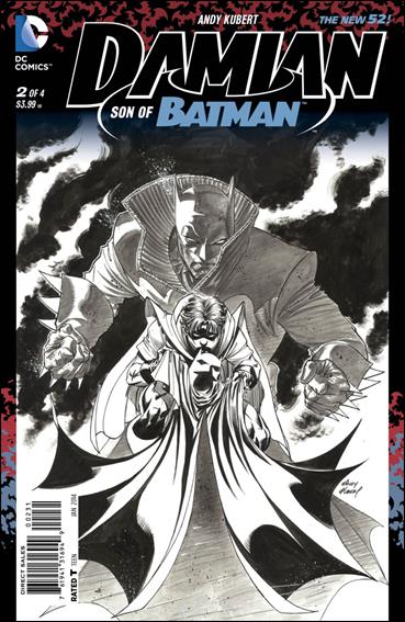 Damian: Son of Batman issue 2-C Andy Kubert 1:100 Sketch Cover
