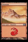 Magic the Gathering: 2011 Core Set (Base Set) card 242 Mountain