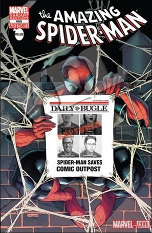 Amazing Spider-Man (1963) issue 666-NF Comic Outpost Daily Bugle Cover 