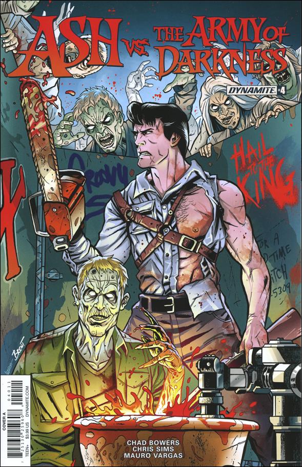 Ash vs. the Army of Darkness issue 4 Brent Schoonover Cover
