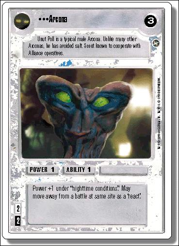 Star Wars: A New Hope Revised (Base Set) card 82 Arcona