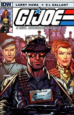 G.I. Joe: A Real American Hero issue 180-D 2012 SDCC Exclusive Cover