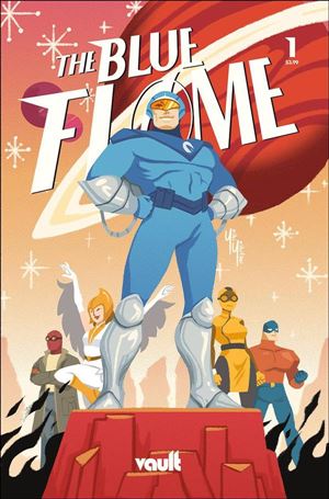 Blue Flame issue 1-B Yoshi Yoshitani Cover